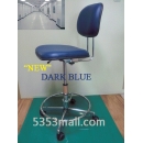 크린룸 표준형 의자-배송비 무료-(레쟈-청)-DARK BLUE-높낯이 조절쇼바.